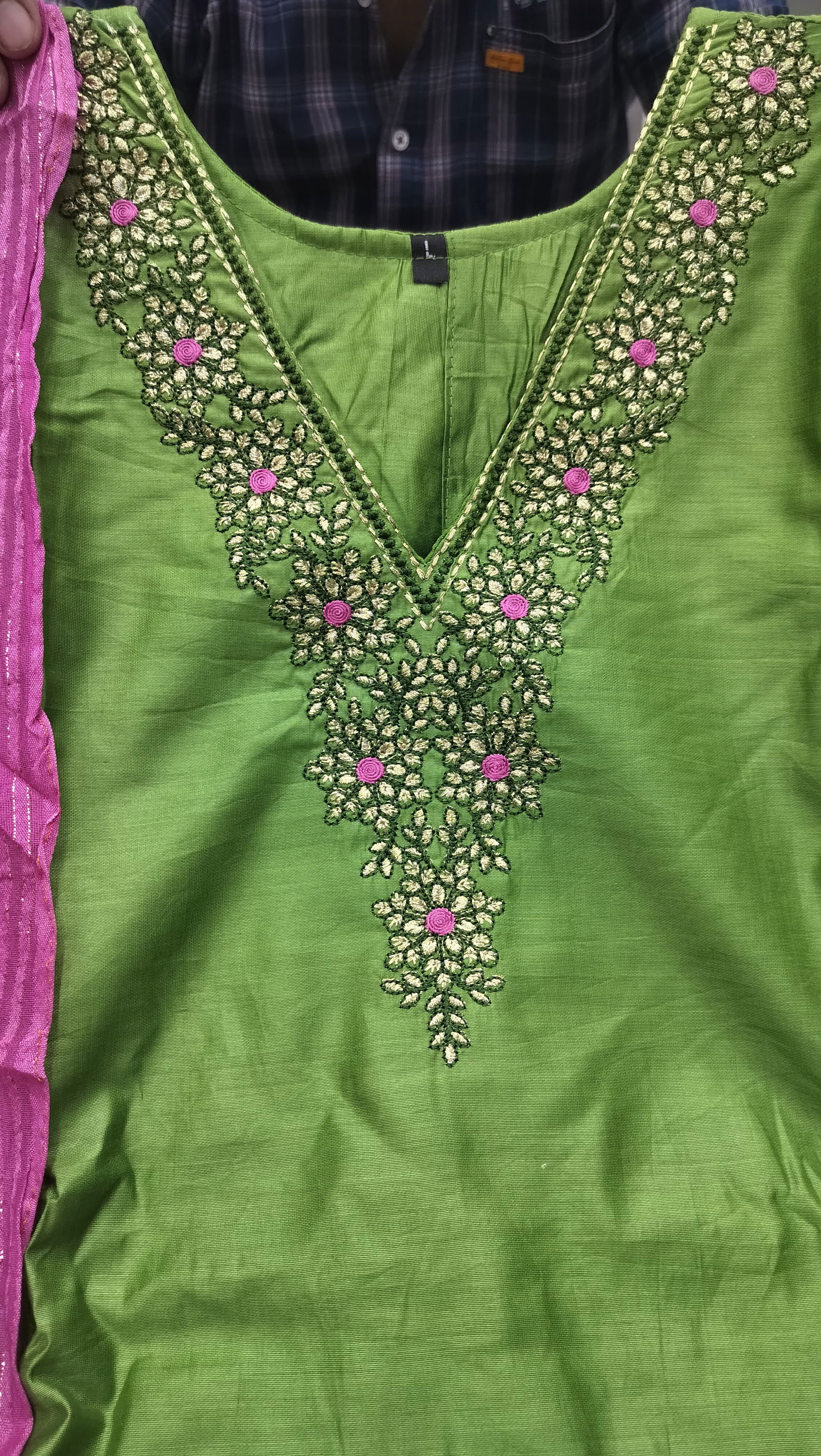 Virat Designer V Neck Kurti With Bottom Dupatta Catalog